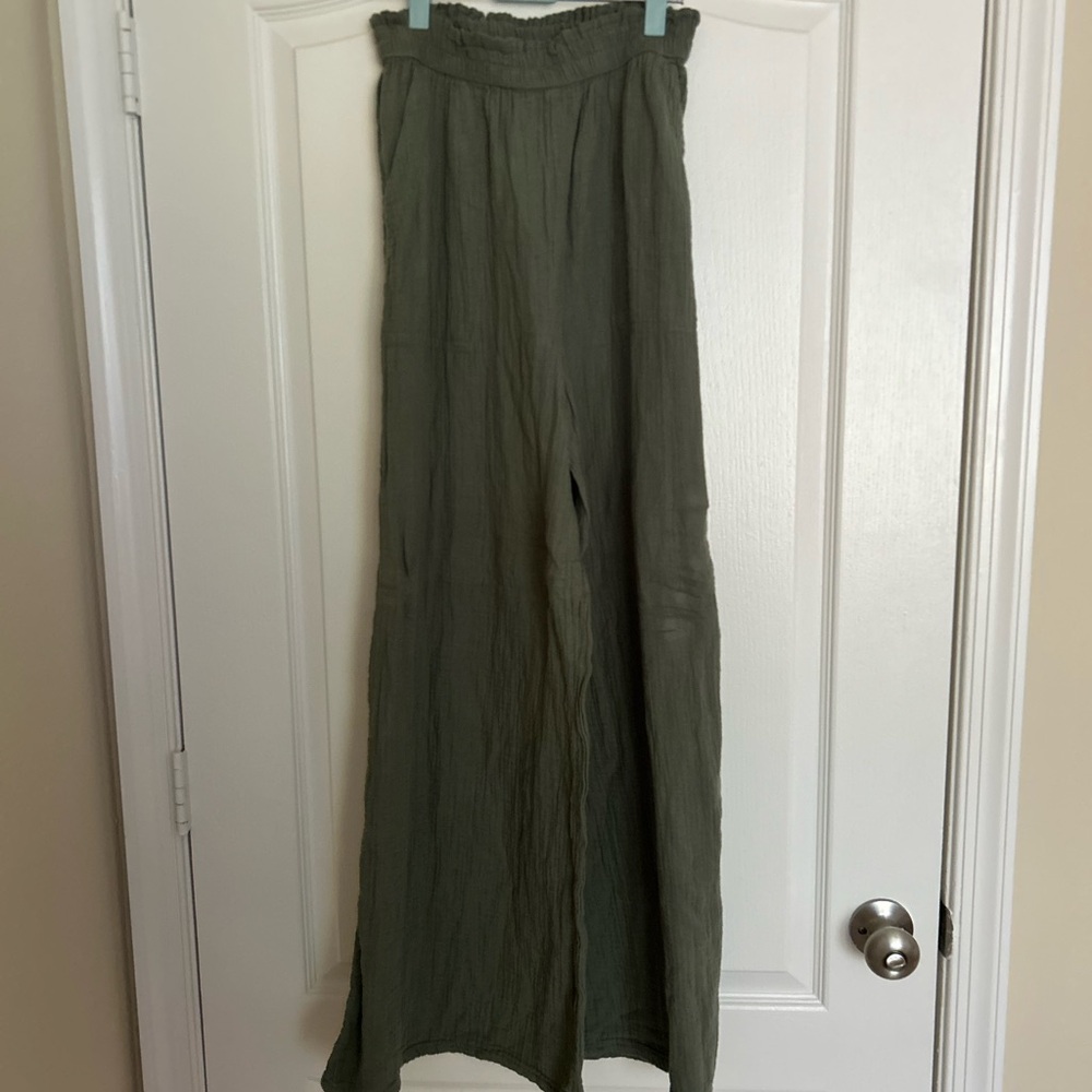 Aerie Olive Green Pool to Party Pants